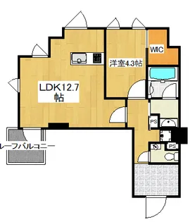 ルミアージュ登戸【6階】の間取り