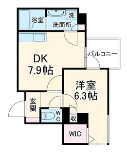 ルミアージュ登戸【7階】の間取り