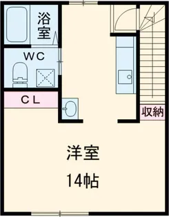 トラビス水戸トモゑ【2階】の間取り