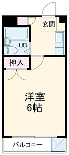 シャルマン谷塚南【2階】の間取り