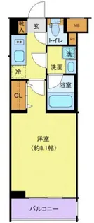 クレヴィスタ北赤羽【2階】の間取り