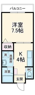 アーバンヒルズ元浜【3階】の間取り