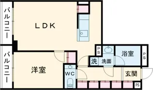 ACP Residence 新江古田【1階】の間取り