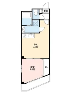 ベレッツァ【3階】の間取り