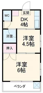 KODAガーデン六実【3階】の間取り
