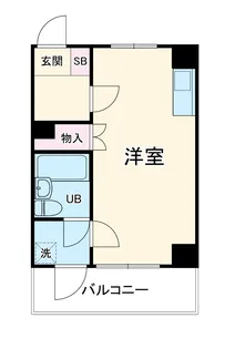 グラシィオ四条堀川【5階】の間取り
