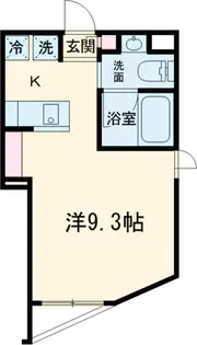 メイクスデザイン用賀【3階】の間取り
