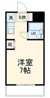 コスモプレイス蕨【203号室】の間取り