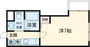 フラッティ千本鞍馬口【303号室】の間取り