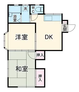 ウィングス原宿【103号室】の間取り