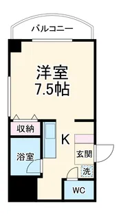 グリーンパーク新瑞【2階】の間取り