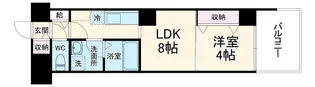 クリスタルガーデン【3階】の間取り