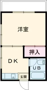 鈴木アパート【203号室】の間取り