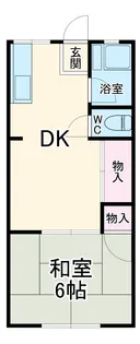 ハイツ光【2階】の間取り