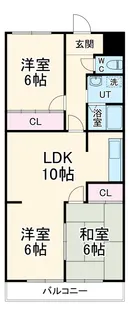 パラッツォT.H【4B号室】の間取り