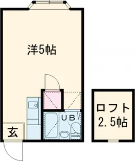 バリーズ【202号室】の間取り