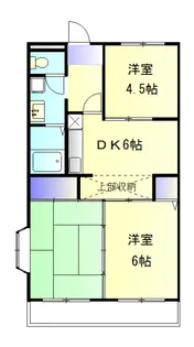 エスポワール南林間【101号室】の間取り