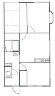 グランデュール緑ヶ丘【101号室】の間取り