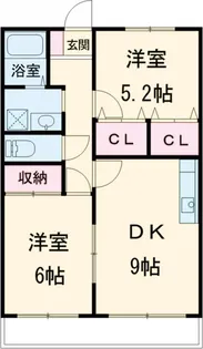 シャングリラ【202号室】の間取り