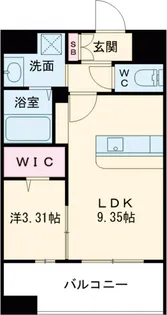 LIBTH松山Ⅲ【501号室】の間取り