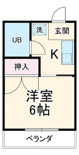グリーンパーク【2階】の間取り