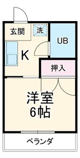 グリーンパーク【4階】の間取り