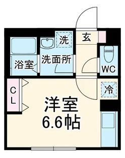 イクシオ Daita Valley【1階】の間取り