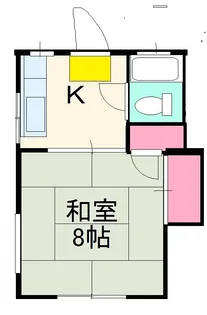 第2ユースコーポ【2階】の間取り