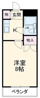 エクセレント丸太町【2階】の間取り