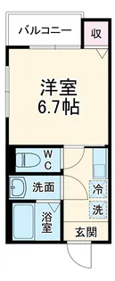 ボヌール指扇【3階】の間取り