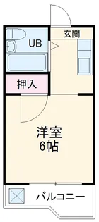 マンション鈴一【207号室】の間取り