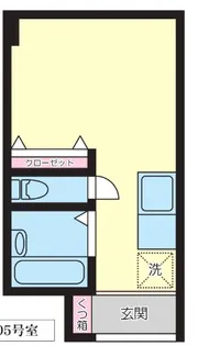 ニコーホームビル新柴又【2階】の間取り