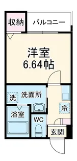 ボヌール指扇【303号室】の間取り