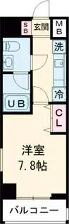 Milebel chitosedai【3階】の間取り