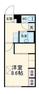 Beryl1【2階】の間取り