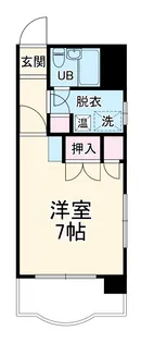 豊岡グリーンハイツ【5C号室】の間取り