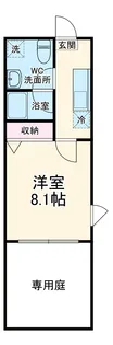 花ちとせ【1階】の間取り