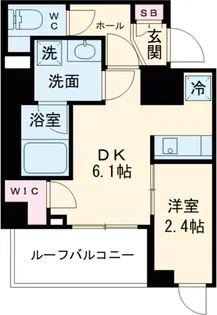 アーバンパーク江古田の森【5階】の間取り