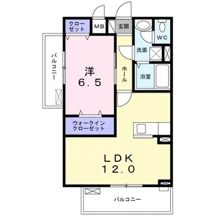 グランツⅠ【1階】の間取り