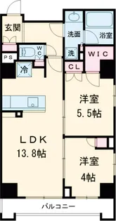 プレディアコート西葛西【2階】の間取り