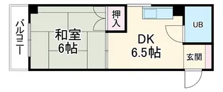 チサンマンション岐阜【301号室】の間取り