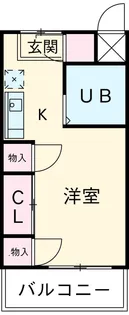 スカイコート明大前第2【3階】の間取り