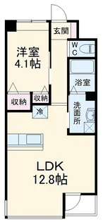 Crecia【1階】の間取り
