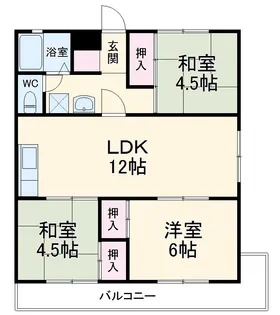光マンション【301号室】の間取り