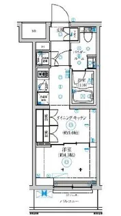 セジョリ武蔵小杉【5階】の間取り