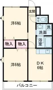 スカイピュア【1階】の間取り