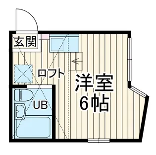 ユナイト上中里キャラガー【2階】の間取り