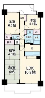 パストラルハイム豊橋弐番館【204号室】の間取り