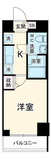 RELUXIA横濱元町【3階】の間取り