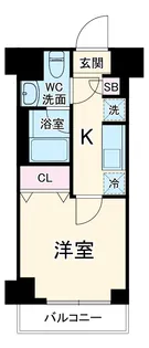 RELUXIA横濱元町【4階】の間取り